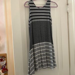 Stripped Swing dress